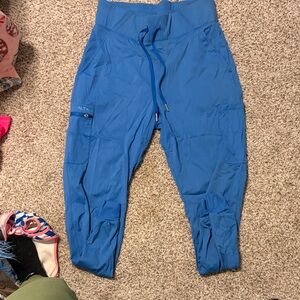 Blue Cargo Pants